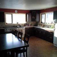 Hunting lodge kitchen